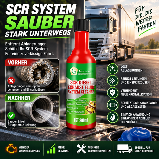 🔥 SCR Harnstoffsystem Reiniger für LKW