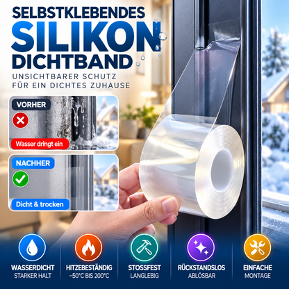 💧Selbstklebendes Silikon-Dichtungsband