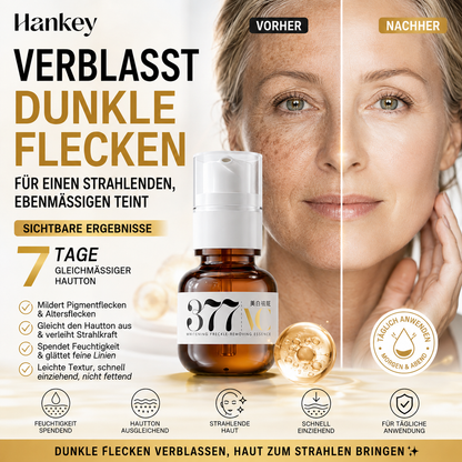 377 Essenz zur Hautaufhellung und zum Verblassen von Pigmentflecken