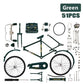🔧✨ DIY-Fahrradmodellbausatz – Präzisions-Bausatz mit Werkzeugen 🚴‍♂️🎁