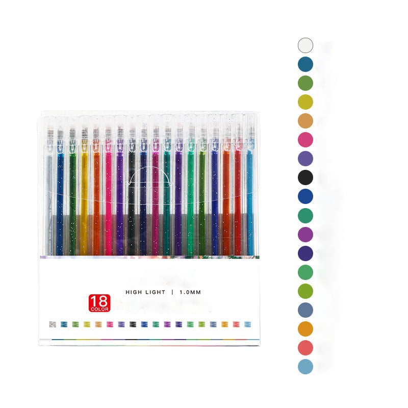 🔥Weihnachtsverkauf – 44 % Rabatt🎨 Glitzernder Gelstift-Set🎄Leuchtende Farben, grenzenlose Kreativität