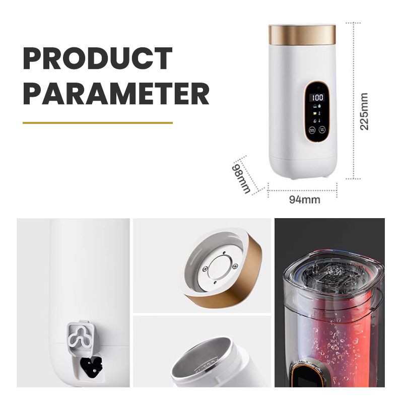 Tragbarer elektrischer Thermobecher für unterwegs - ein tolles Geschenk