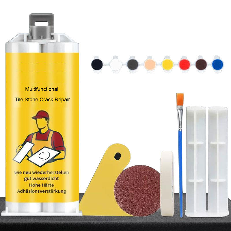 🔥Heißer Verkauf 62% Rabatt✨Multifunktionales Reparatur-Set für Risse in Fliesen und Steinen