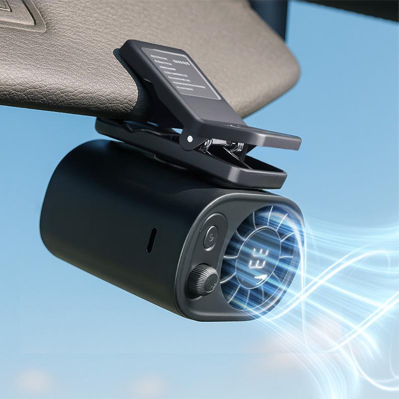 Wiederaufladbarer Clip-On-Luftkühler für den Außenbereich