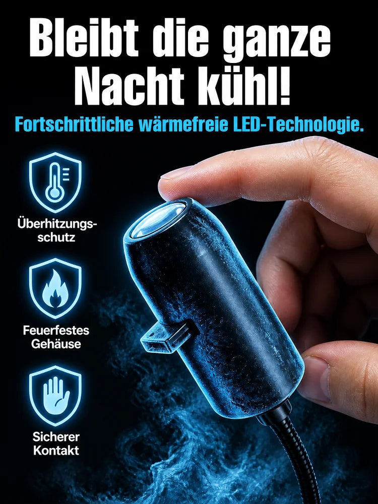 Galaxy-Projektorlampe mit Sternscheiben