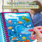 🎨 42% RABATT! ✨ MAGISCHE MALPUZZLE - WASSERFARBBUCH MIT 4 PINSELN, Lernspielzeug für Kinder ab 3 Jahren, Kreatives Beschäftigungsset 🖌️📚