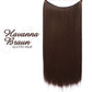 💕Haarverlängerung Unsichtbar Haarteil Extensions Haarverdichtung (55.8CM)