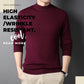Herren-Rollkragenpullover in schmaler Passform