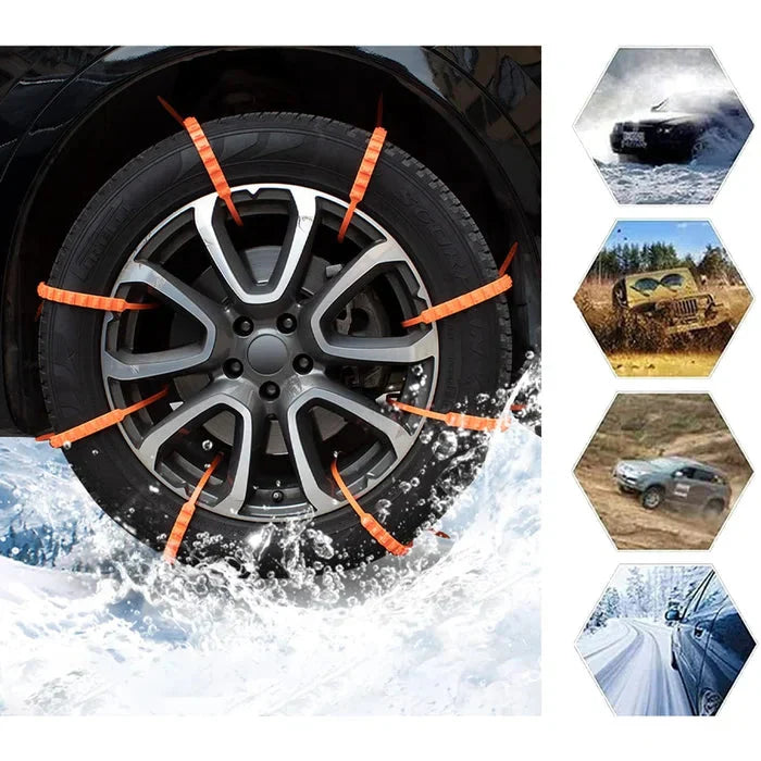 ❄️Zeitlich begrenzte Preissenkung🚗Haben müssen- Rutschfeste Autoreifen-Schneeketten