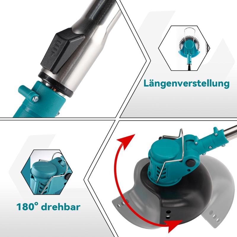 1800W Klappbarer Rasenmäher