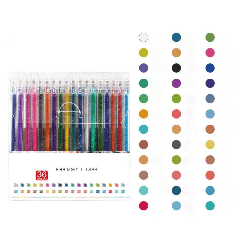 🔥Weihnachtsverkauf – 44 % Rabatt🎨 Glitzernder Gelstift-Set🎄Leuchtende Farben, grenzenlose Kreativität