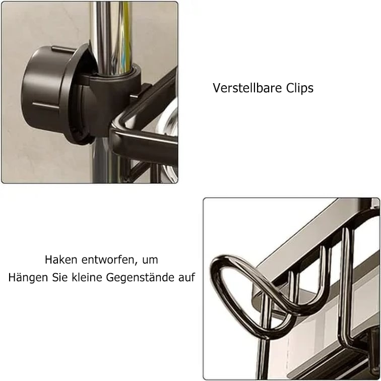 (HEISSER VERKAUF - 49% RABATT) Organizer für die Küchenspüle