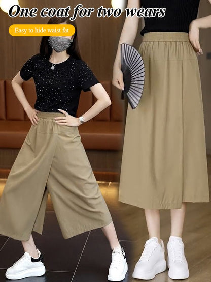 💕Großer Verkauf💕Sommer Gerade Lässig Acht Rock Hosen