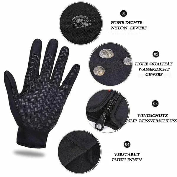 ❄️LETZTER TAG 49 % RABATT❤️Ultimative wasserdichte & winddichte Thermohandschuhe