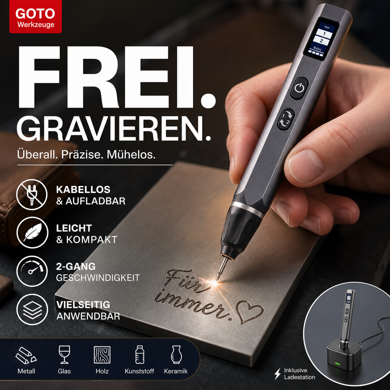Akku-Gravurstift