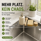 💧45% Rabatt 🥣Edelstahl-Ablage für Eckspülbecken