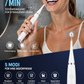 💥 Jetzt 50 % sparen! 🦷 Munddusche & Zahnbürste – 2-in-1-Set für eine gründliche Mundhygiene – kabellos, USB-aufladbar & vielseitig – perfekt für zu Hause, Reisen & unterwegs – ideal für die tägliche Zahnpflege