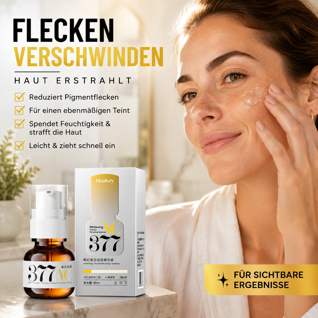 377 Essenz zur Hautaufhellung und zum Verblassen von Pigmentflecken