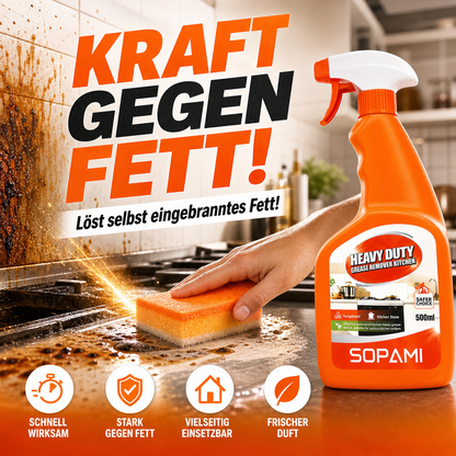Hochwirksamer Küchenfettlöser