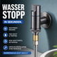 Multifunktionales Universal-Absperrventil aus Messing