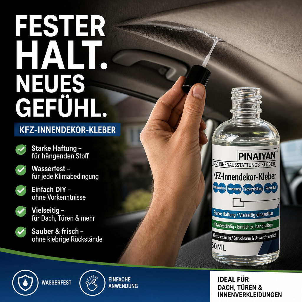 💎 NUR FÜR BEGRENZTE ZEIT: 50 % RABATT! ✨Reparaturkleber für Autodächer