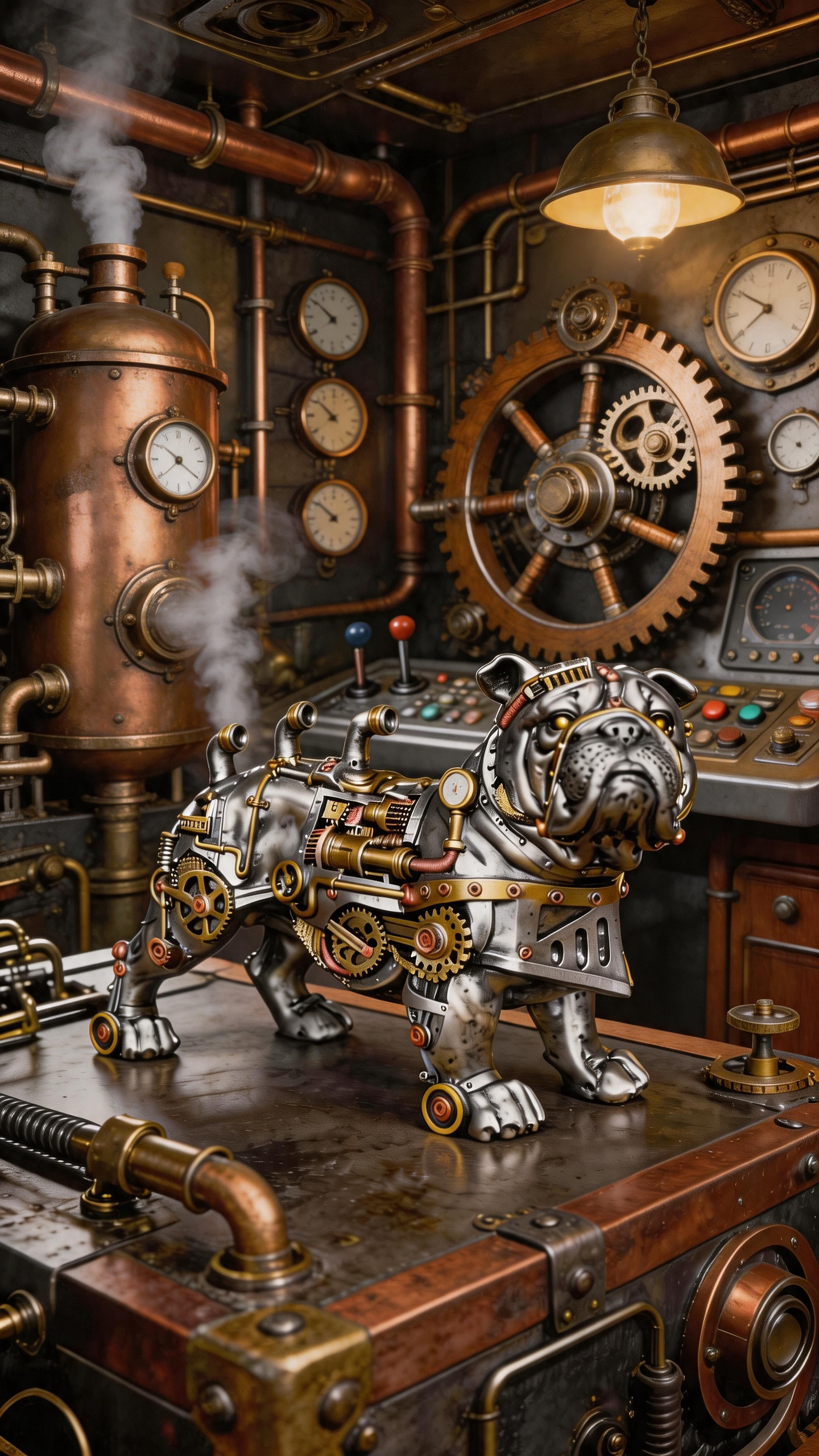 ⚙️ Steampunk Tierfiguren – Deutsch-Version