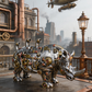 ⚙️ Steampunk Tierfiguren – Deutsch-Version