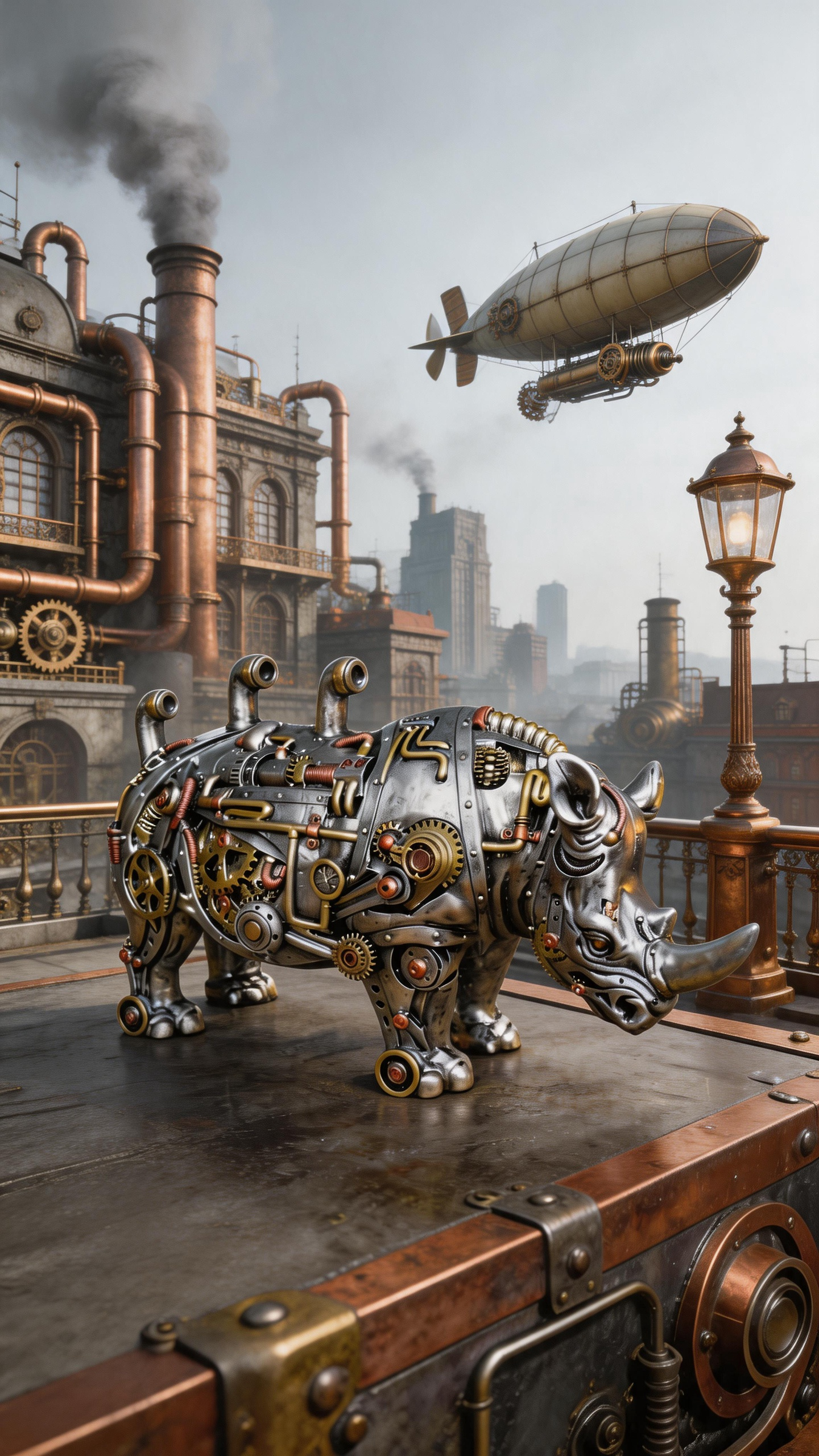 ⚙️ Steampunk Tierfiguren – Deutsch-Version