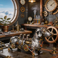 ⚙️ Steampunk Tierfiguren – Deutsch-Version