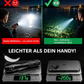 Superhelle weiße Lasertaschenlampe mit einstellbarem Zoom