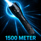 Superhelle weiße Lasertaschenlampe mit einstellbarem Zoom