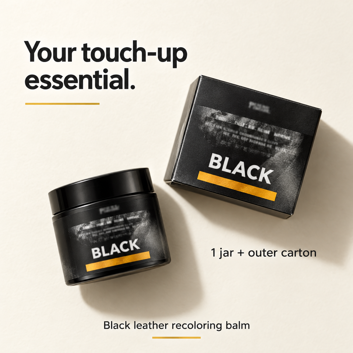 🎄✨ Weihnachten: 50 % Rabatt für begrenzte Zeit｜🖤 Lederpflegemittel in Schwarz – frischt verblasste Farben auf und kaschiert Kratzer – für glattes Leder