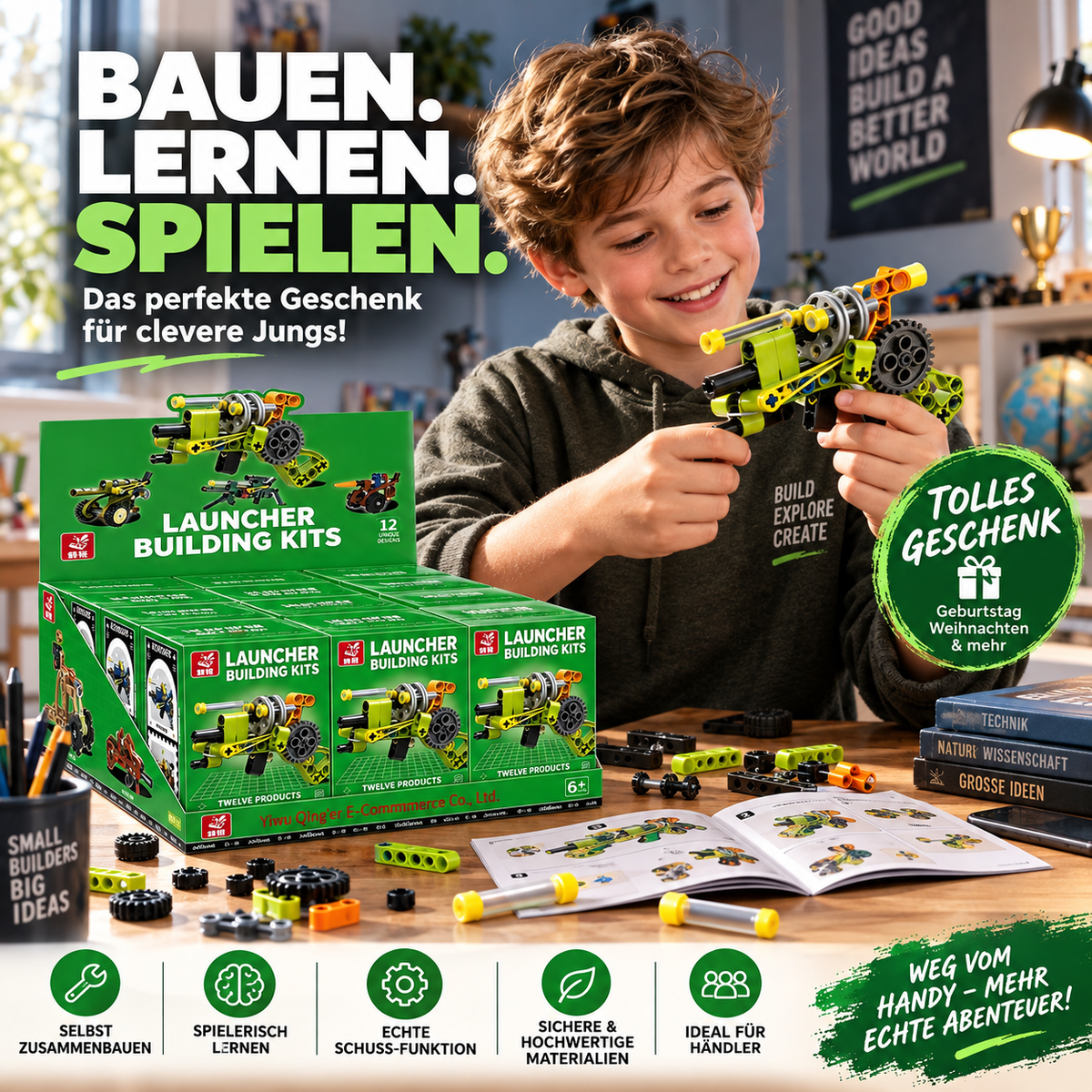 🔥Bildungsbaukasten für Kinder
