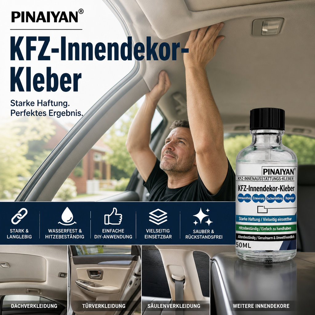 💎 NUR FÜR BEGRENZTE ZEIT: 50 % RABATT! ✨Reparaturkleber für Autodächer