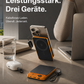 🔋 NUR FÜR BEGRENZTE ZEIT: 50 % RABATT! ✨ 3-in-1-Magnet-Ladegerät für unterwegs – kabellos, mit integriertem Ständer, schlank 🍃