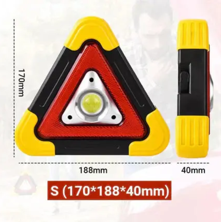 🔥Nur noch heute 50% Rabatt!🚗🆘3-IN-1 Dreieckige Solar-Notfall-Signalleuchte für den Straßenrand✨