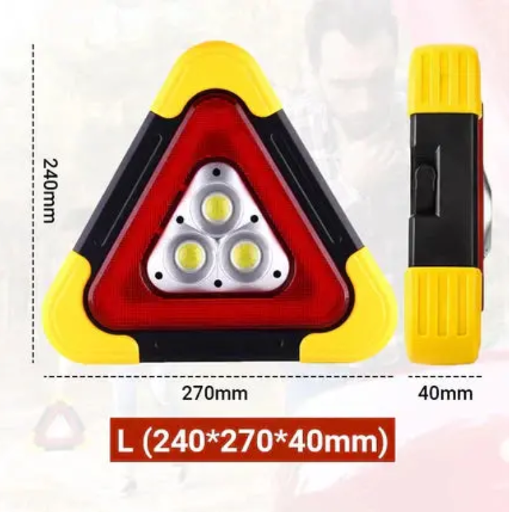 🔥Nur noch heute 50% Rabatt!🚗🆘3-IN-1 Dreieckige Solar-Notfall-Signalleuchte für den Straßenrand✨