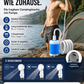 🚿🔥 HEUTE – 50%! Kabellose Campingdusche mit Pumpe – Tragbar, wiederaufladbar & perfekt für Outdoor, Reisen & Strand – Erfrischende Dusche überall 🌊✨