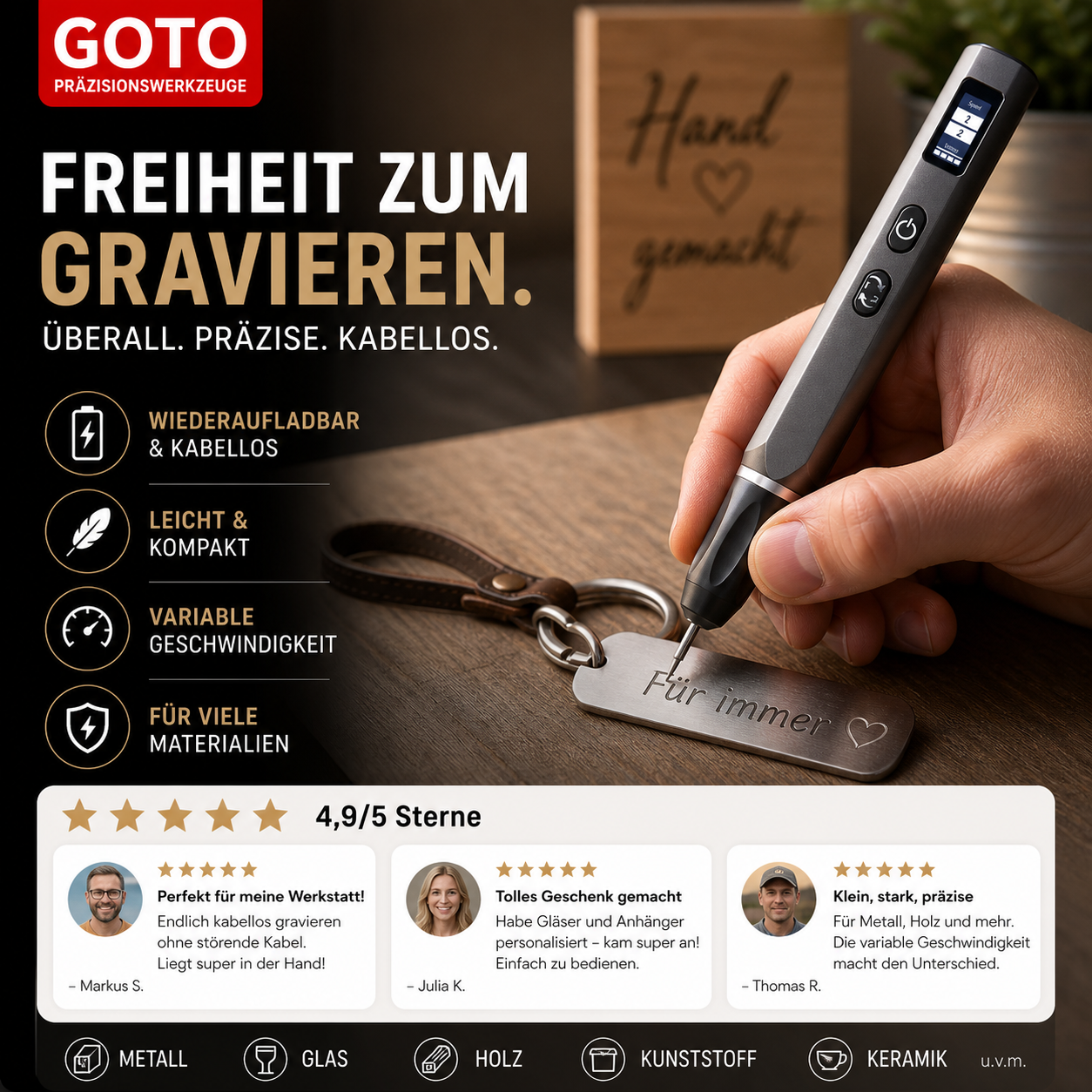 Akku-Gravurstift
