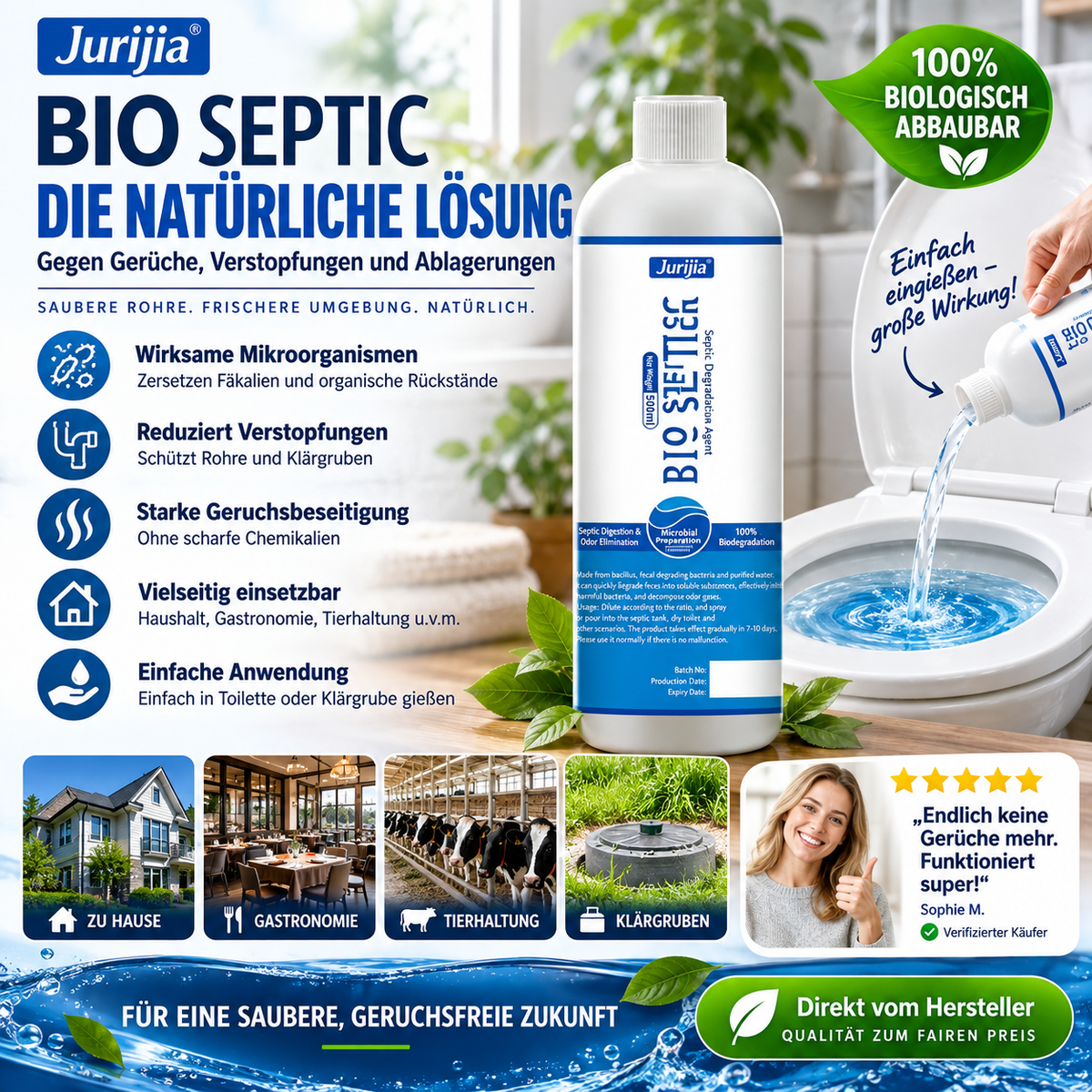 Hochwirksamer Mehrzweck-Reiniger für mikrobielle Degradation