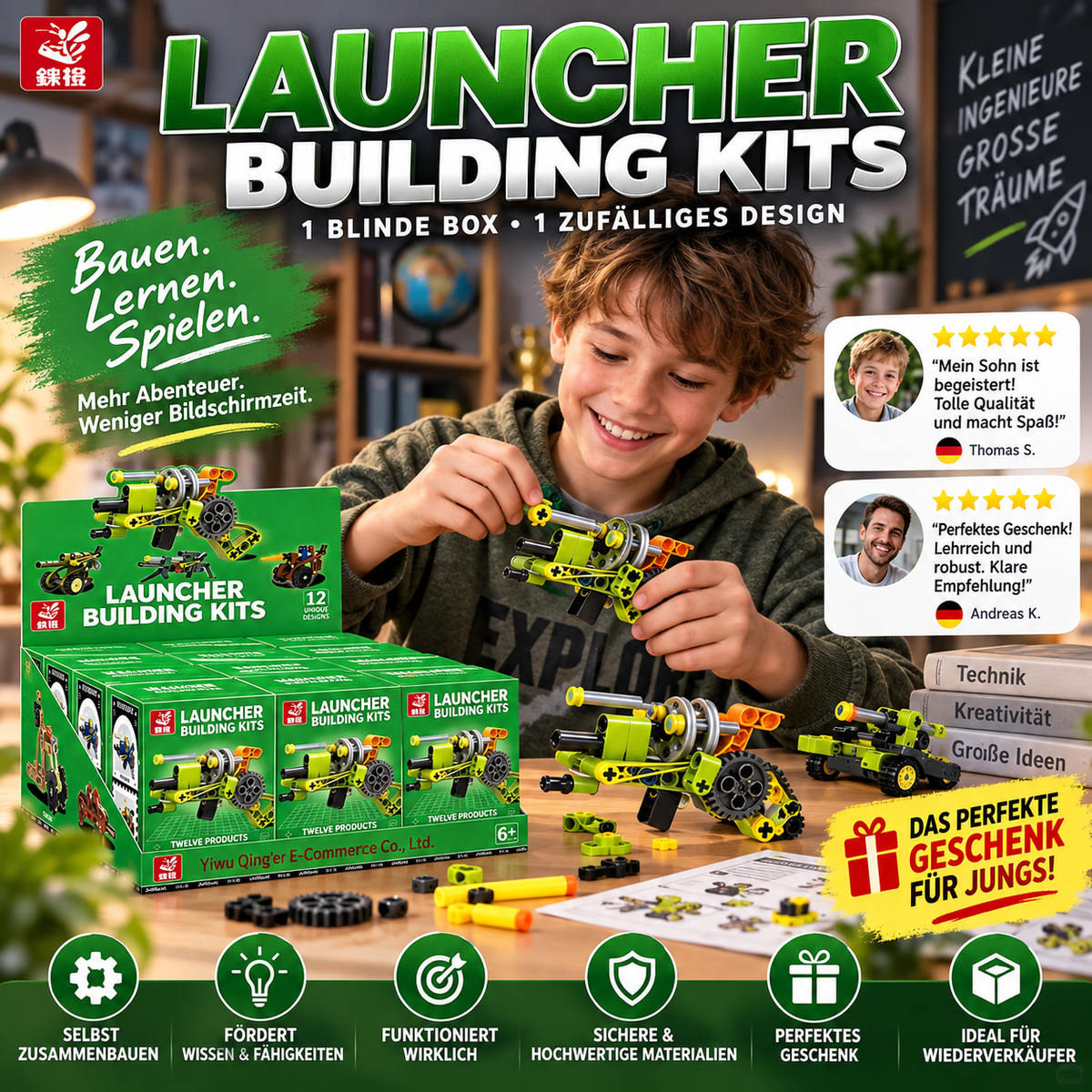 🔥Bildungsbaukasten für Kinder