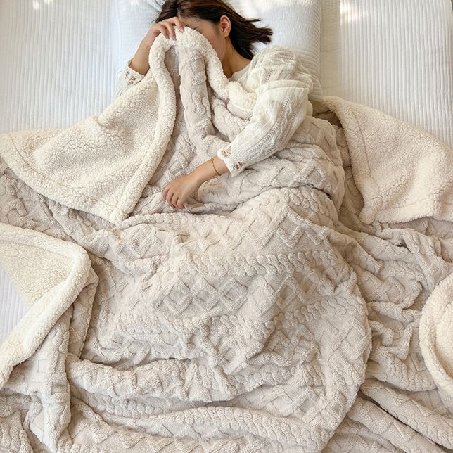 🎁Wintergeschenk🎅Verdickte Kaschmir-Imitat-Decke