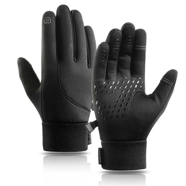 Winddichte Thermo-Fahrradhandschuhe mit Touchscreen-Funktion