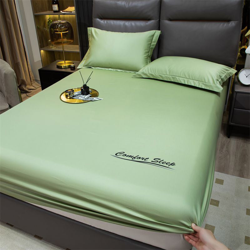 🔥2025 Verkaufsschlager50% Rabatt❄️Summer Ice Cooling Silky Bed Spannbettlaken-Kissenbezug🛏️