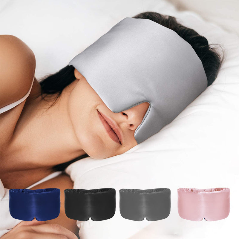 Kühlende, weiche Schlafmaske aus Kunstseide