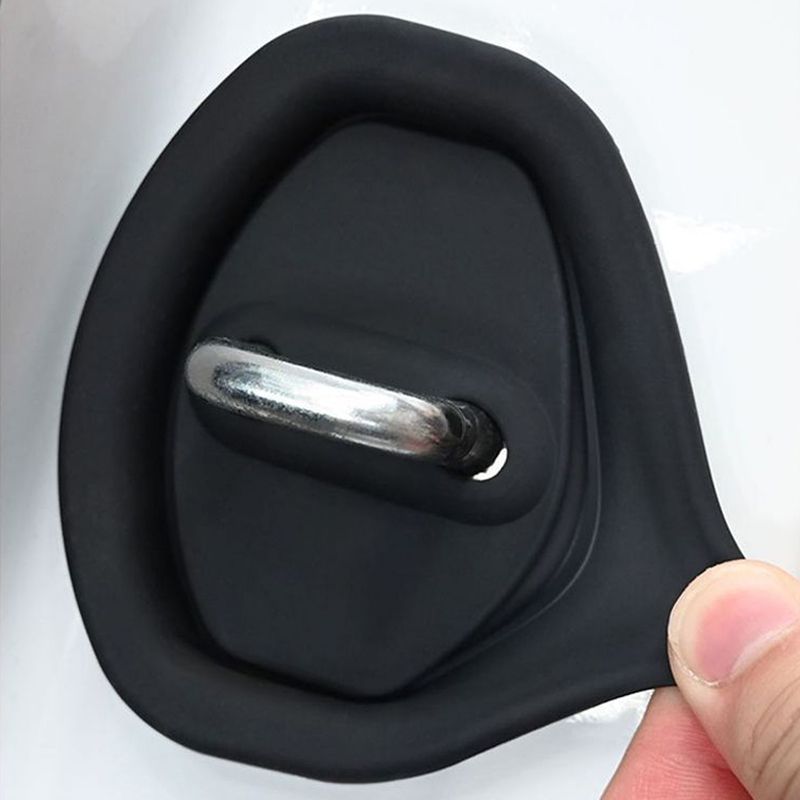 🎁Herstellerverkauf mit Superrabatt! 💥 Auto-Türschloss-Silikon-Abdeckung - Schallschutzmatten