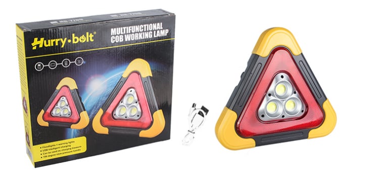🔥Nur noch heute 50% Rabatt!🚗🆘3-IN-1 Dreieckige Solar-Notfall-Signalleuchte für den Straßenrand✨