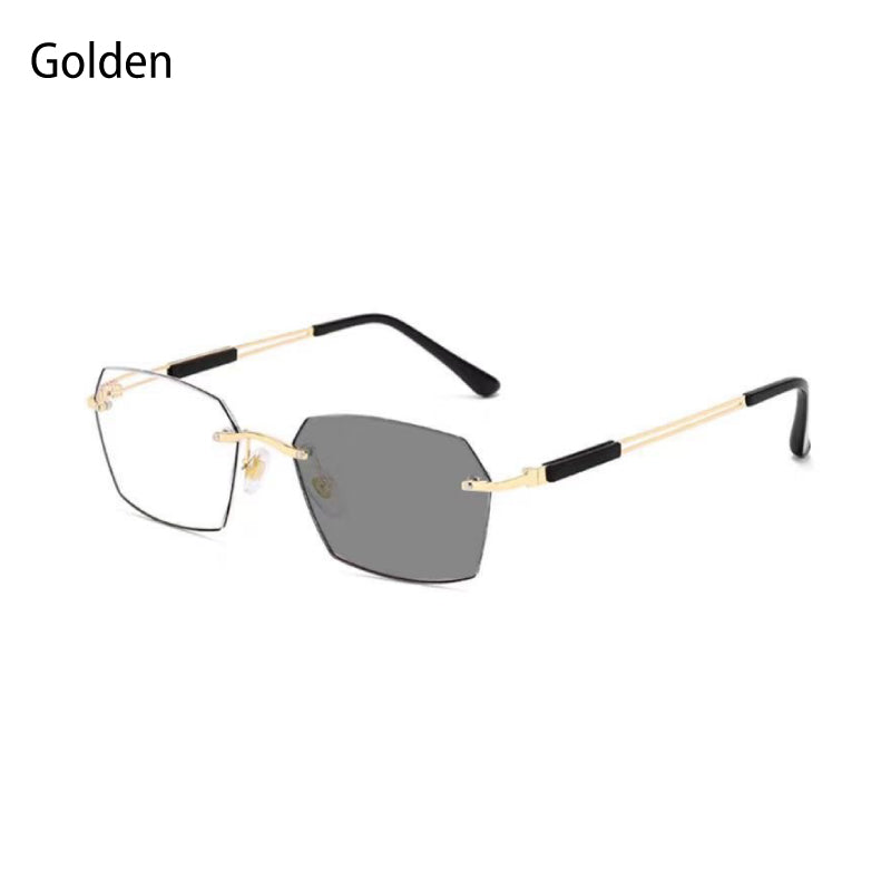2-in-1-Lesebrille mit photochromem Blaulichtschutz