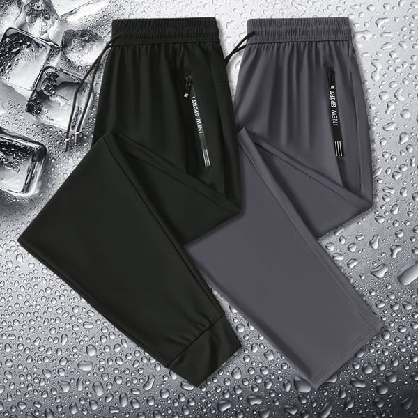 ☀️ Leichte Eis Seide Sporthose für Herren – Ideal für den Alltag