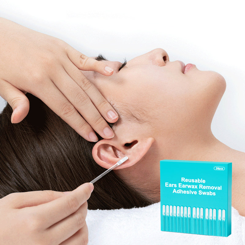 👂🌟 Ohrschmalz-Entferner Stäbchen mit Silikon-Paddel – sicherer als Wattestäbchen! 🌟👂 Einfach, hygienisch und wiederverwendbar. Sanft zu Kindern & empfindlichen Ohren. 👶🛡️